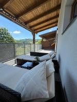 Posezení v ubytování ApartmányVrbno Relax