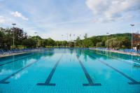 Basen w obiekcie Hotel Petrarca Terme lub w pobliżu