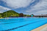 Basen w obiekcie Hotel Petrarca Terme lub w pobliżu