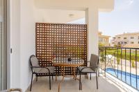 Balkón nebo terasa v ubytování Danaos Seaside Suite 104 with Pool in Tourist Area