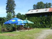 Zahrada ubytování Pension Skalka