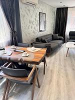 Posezení v ubytování Premium Suites