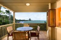 Hana Kai Maui - #107 Kama partial oceanview 1 BRにあるバルコニーまたはテラス