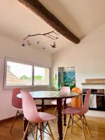 Plán poschodí v ubytovaní A spacious, sunny & calm loft in Avignon’s heart