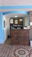 The lobby or reception area at ada kekiği pansiyon