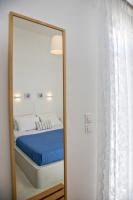 Postel nebo postele na pokoji v ubytování Aster house Agios Sostis
