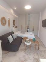 TV a/nebo společenská místnost v ubytování Popis Sea View Apartments