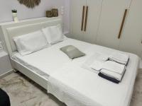Postel nebo postele na pokoji v ubytování Popis Sea View Apartments