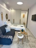 TV a/nebo společenská místnost v ubytování Popis Sea View Apartments