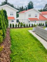 Zahrada ubytování Les Homes - Modern & Cozy Stay Near Oslo Airport