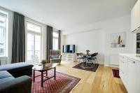 TV a/nebo společenská místnost v ubytování ApartmentInCopenhagen Apartment 1556