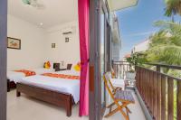 Quynh Chau Homestay Hội Anにあるベッド