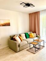 Posedenie v ubytovaní Apartament Boho #Basen#Sauna#Siłownia#Garaż