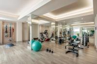 Fitness centrum a/nebo fitness zařízení v ubytování Blue Dome Hotel