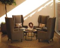 Ein Sitzbereich in der Unterkunft Hyatt Place Las Vegas at Silverton Village