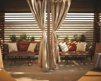 Ein Sitzbereich in der Unterkunft Hyatt Place Las Vegas at Silverton Village