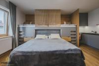 Postel nebo postele na pokoji v ubytování MINIMAX apartmán