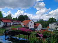 Chaty a Apartmány Hracholusky Kemp Kosatkaにある庭