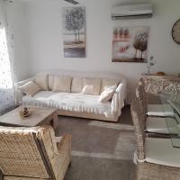 Posezení v ubytování "EL RINCON" naturist boutique apartment