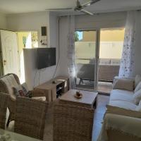 TV a/nebo společenská místnost v ubytování "EL RINCON" naturist boutique apartment