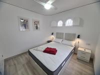 Posteľ alebo postele v izbe v ubytovaní BONITO APARTAMENTO EN DENIA
