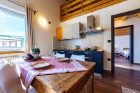 A kitchen or kitchenette at Case Appartamenti Vacanze Da Cien