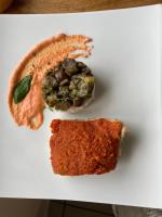 Jídlo v bed and breakfast nebo okolí