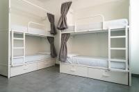 Posteľ alebo postele v izbe v ubytovaní Sea Hostel Barcelona