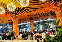 En restaurant eller et andet spisested på FLAMING0 RESORT IB708 Hai tien