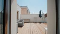 Balkon lub taras w obiekcie Agréable Villa pour 8 personnes
