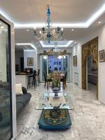 Posezení v ubytování Luxurious Sea View with Private Beach in Gammarth, Marsa