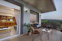 Balkón nebo terasa v ubytování Country House Crete