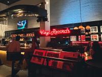 a restaurant with people sitting at a bar at Autentico Monterrey in Monterrey
