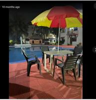 Swimmingpoolen hos eller tæt på Ronne's Little Baga service apartments