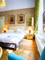 Postel nebo postele na pokoji v ubytování Boutique Hotel Museumkwartier