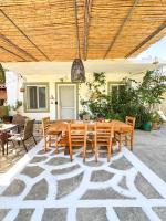 Patio nebo venkovní prostory v ubytování Myrtia - Cretan Guest House