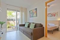 Postel nebo postele na pokoji v ubytování Apartamentos Velor