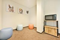 尾ノ上Ryokanにあるテレビまたはエンターテインメントセンター