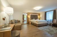 Posteľ alebo postele v izbe v ubytovaní Hotel Jägerheim 3S