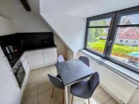 Kuchyň nebo kuchyňský kout v ubytování APARTMÁNY 91 Boží Dar