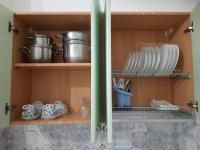 Kuchyň nebo kuchyňský kout v ubytování LE CALLE a VIESTE sul Gargano