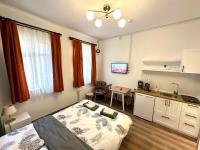 Kuchyň nebo kuchyňský kout v ubytování Yellowhouse Room 2