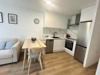 Kuchyňa alebo kuchynka v ubytovaní Beach apartment IV Coeur de Plage