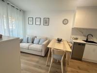 Kuchyňa alebo kuchynka v ubytovaní Beach apartment IV Coeur de Plage
