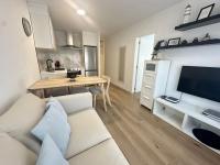 Kuchyňa alebo kuchynka v ubytovaní Beach apartment IV Coeur de Plage