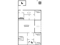 Půdorys ubytování Holiday Home Ernstine - 25m from the sea in Sealand by Interhome