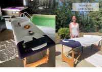 Plan piętra w obiekcie Villa 2pers Lorgues Piscine, Spa, Hammam