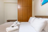 Posteľ alebo postele v izbe v ubytovaní Beautiful City Center Apartments