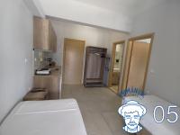 Kuchyň nebo kuchyňský kout v ubytování Emmanuel Apartments