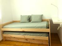 Postel nebo postele na pokoji v ubytování Apartamento con Jardín Platja d'Aro